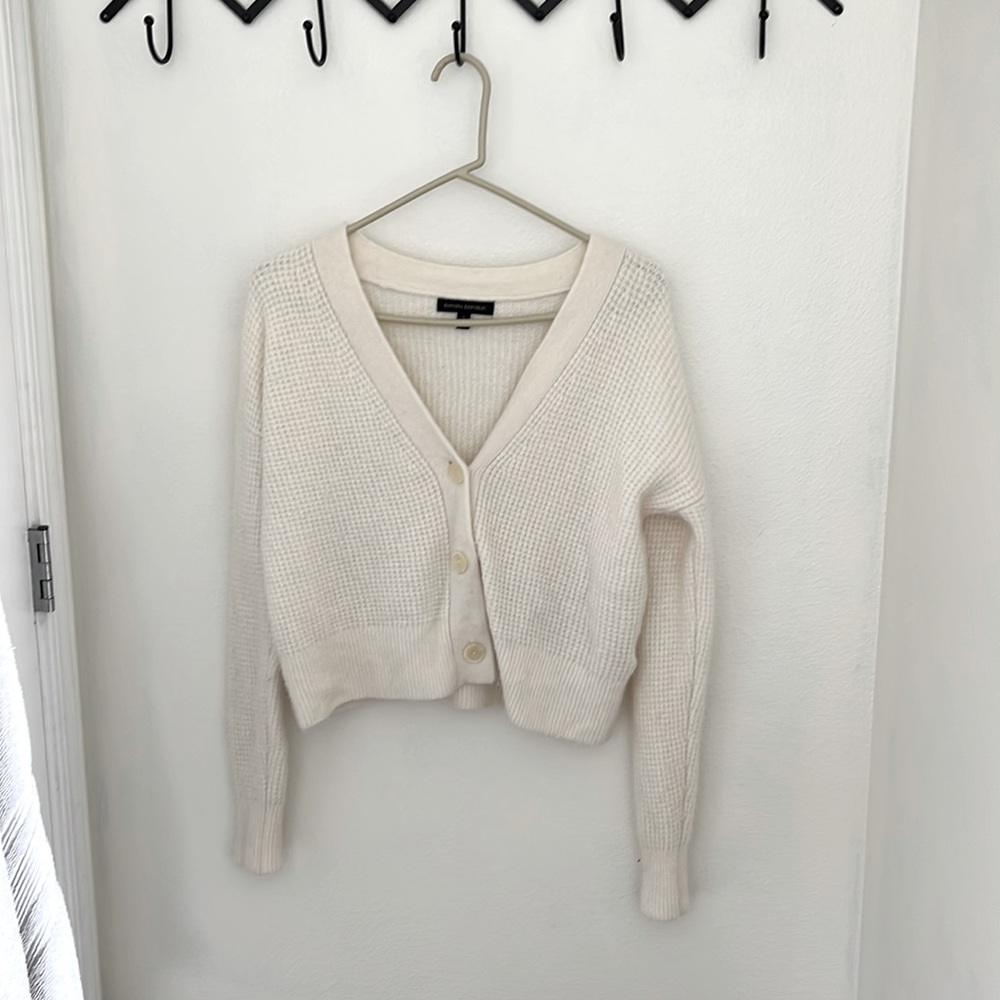 banana republic cream sweater.